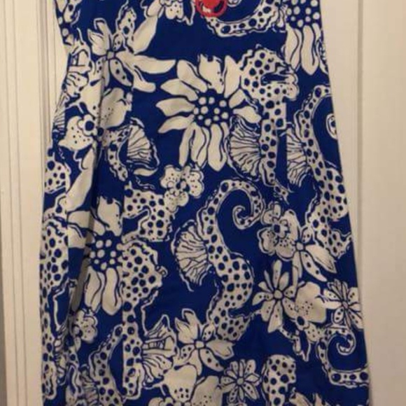 Lilly Pulitzer Augusta Quahog Chowdah Shift Dress - Picture 3 of 6